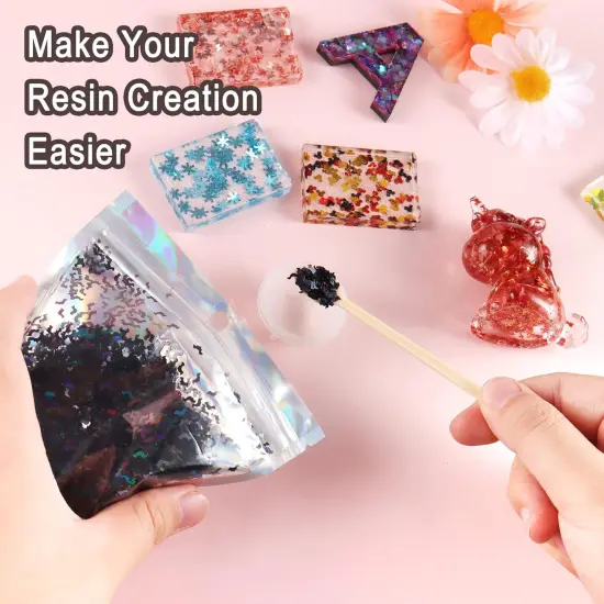 1.75 Oz 50g Holographic Bat Confetti Glitter {4}