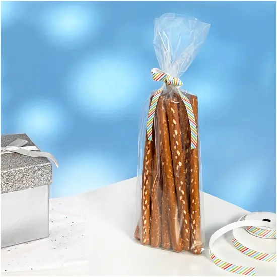 Plymor 4" x 12", 2 Mil Flat Open Clear Plastic Poly Bags {3}