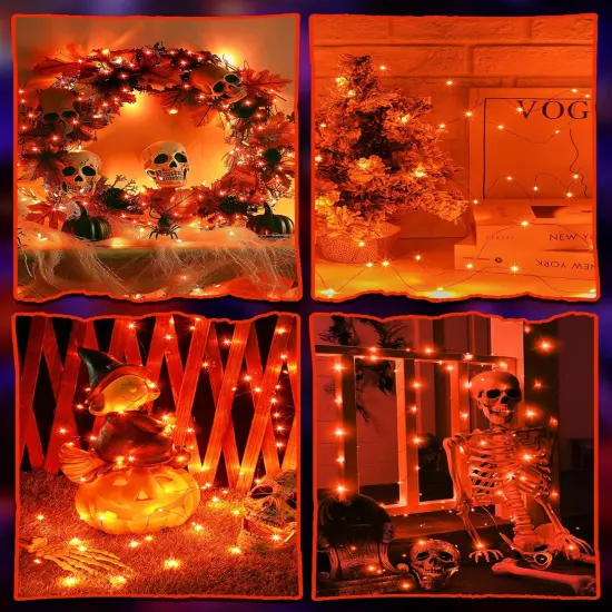 7 Feet 20 Led String Lights with Timer for Halloween {5}