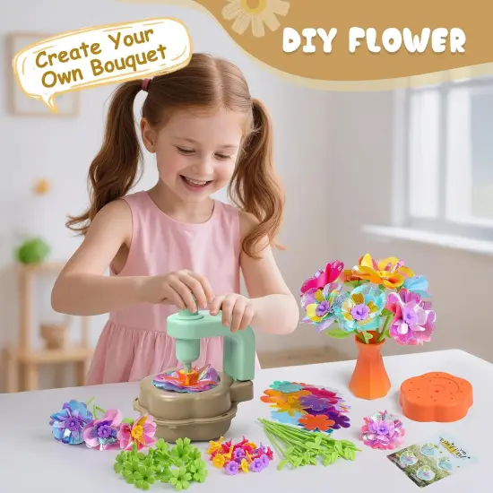DIY Art Flower Toys {5}