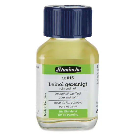 Schmincke Refined Linseed Oil - 60 ml, bottle {1}
