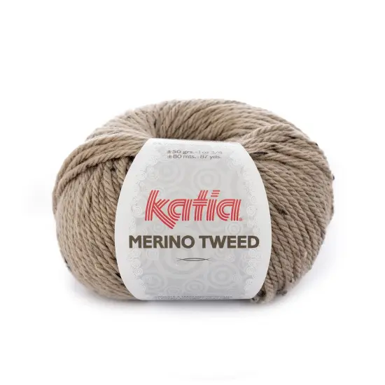 Katia Merino Tweed Superwash Yarn Dark grey {3}