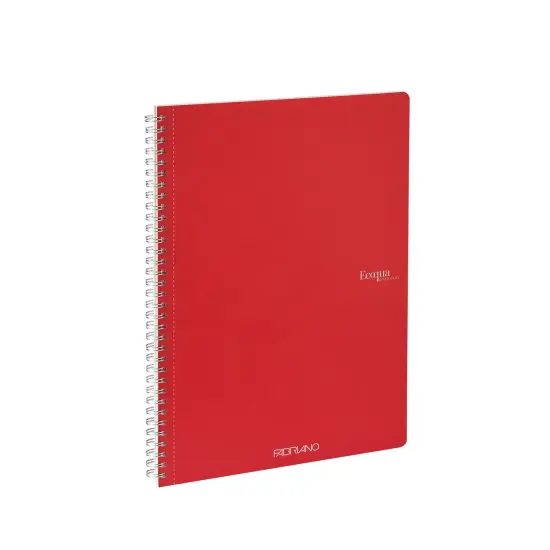 Fabriano Pocket-Sized Notebook, 4 Notebook Pack, 8.3 in x 11.7 in, A4 Red Notebook {2}
