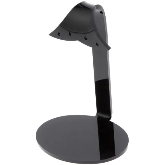 Plymor Black Acrylic 2 Pair Hanging Earring Display Stand, 2.75" W x 2.25" D x 4" H {1}