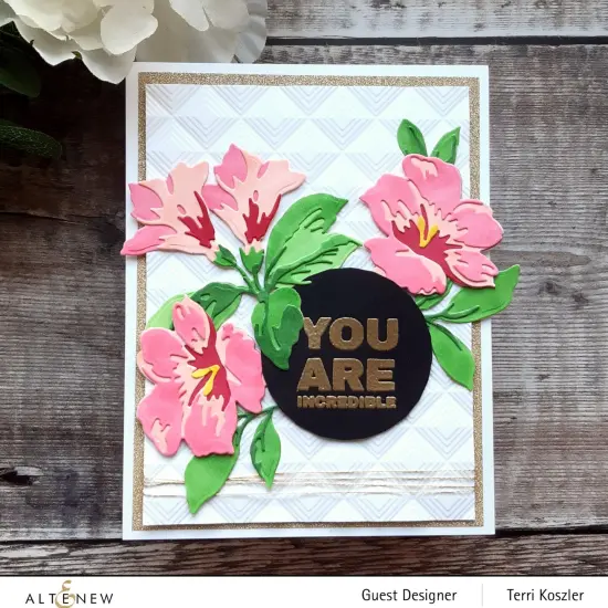 Mod Squares 3D Embossing Folder {4}