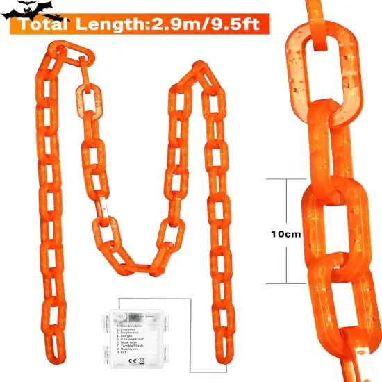 10 Ft Halloween Decorations Battery String Lights {3}