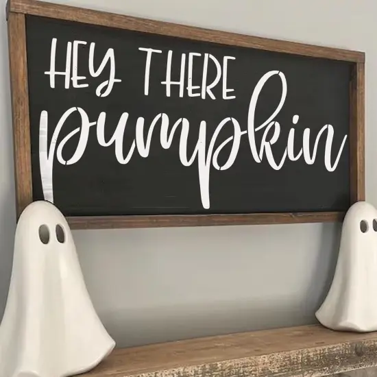 6 Pcs Large Fall Doormat Stencils Hello Pumpkin Templates {6}