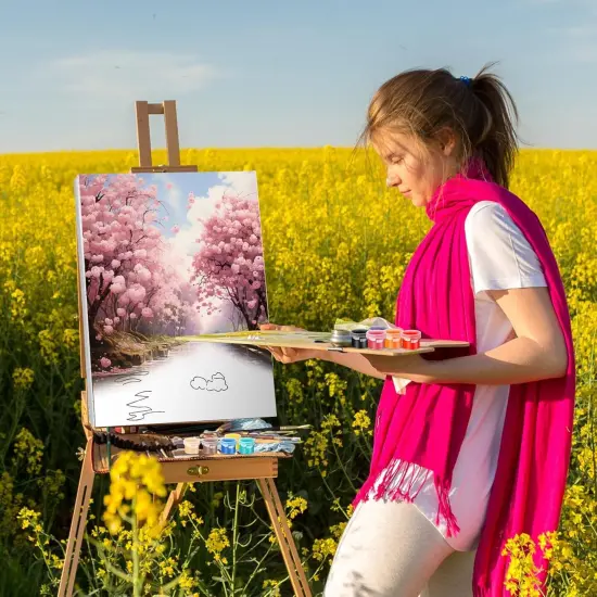 12 Pack Pre Drawn Canvas for Painting Sip and Paint Kit {4}