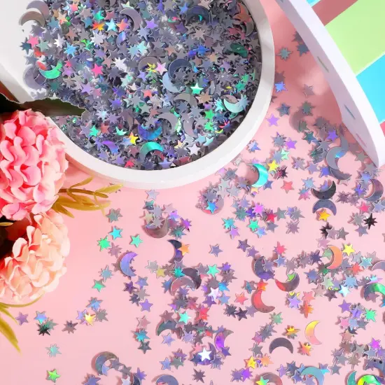 4000 PCS Glitter Star Confetti {4}