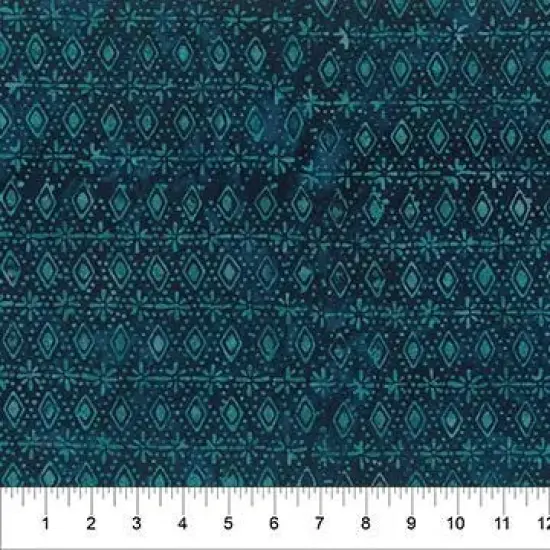 Banyan 83351-48 - TILE FUSION - Diamond Dot - Royal Blue 45" Fabric Per Yard {1}