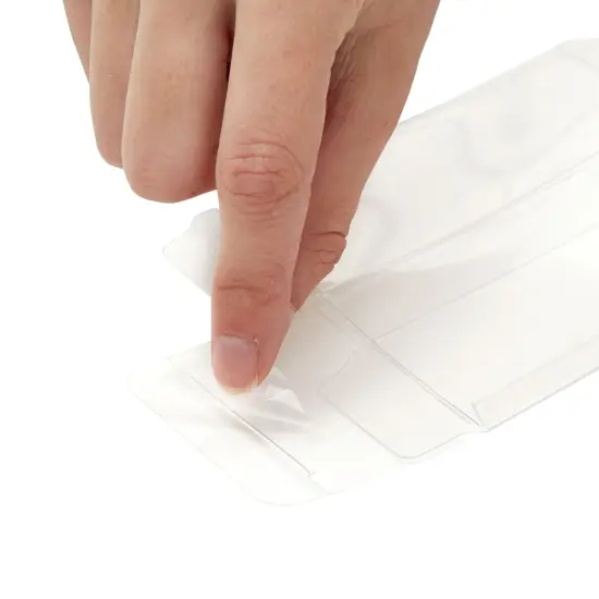 Cakesicle Treat Boxes, Clear Dessert Gift Box for Cake Pop Favors (3.7 x 2.2 In, 50 Pack) {7}