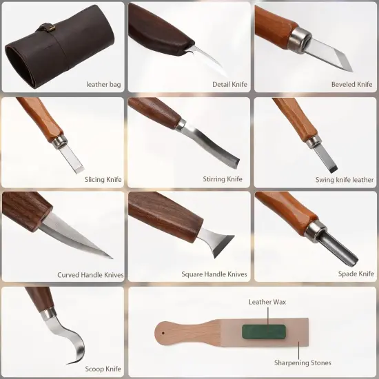 15PCS Wood Carving Kit {4}