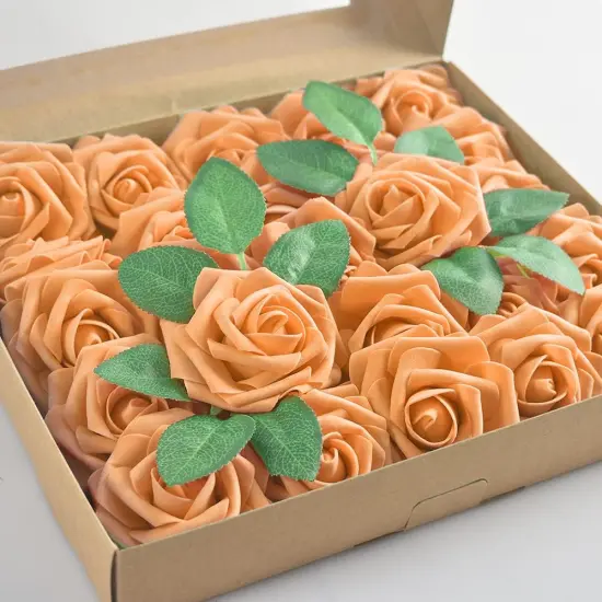Artificial Rose, 25pcs Foam Artificial Flowers {3}