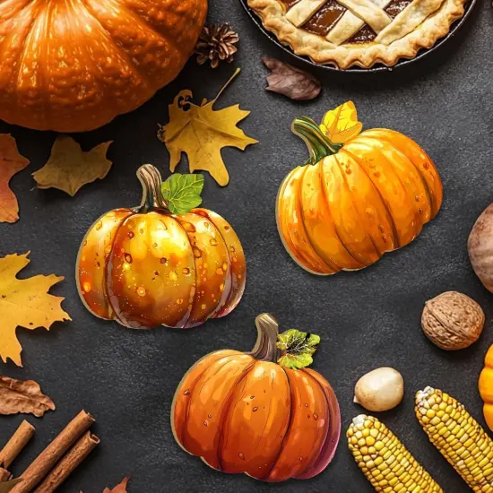 Unfinished Blank Wooden Ornaments {5}