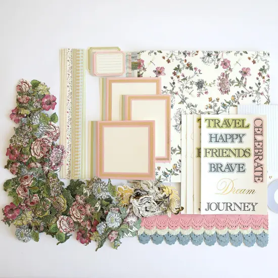 Simply Wildflower Meadow Papercrafting Kit {2}