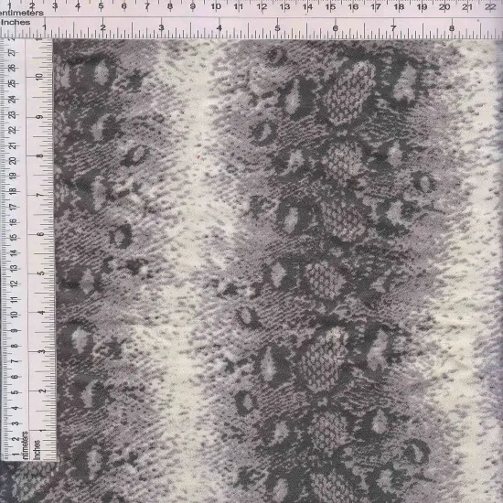 1 Yard Satin Snake Skin Print Fabric, 57/58&Prime; Wide 100% Polyester TAUPE {3}