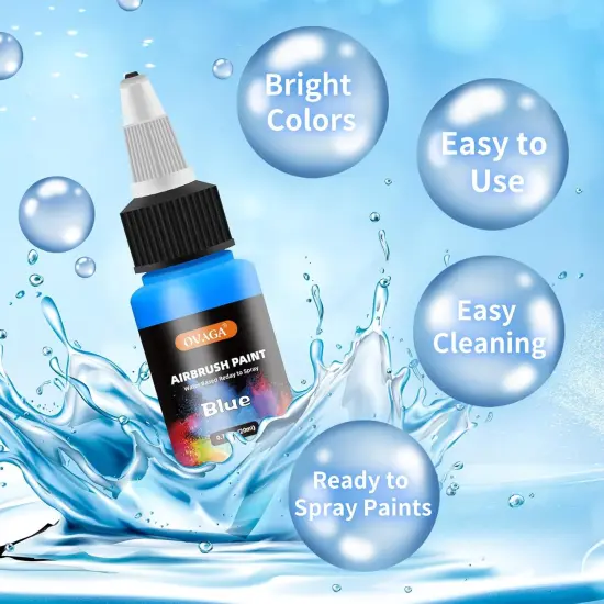 Airbrush Paint Set, 11 Colors (20 ml/0.7 oz), Ready to Spray, {5}