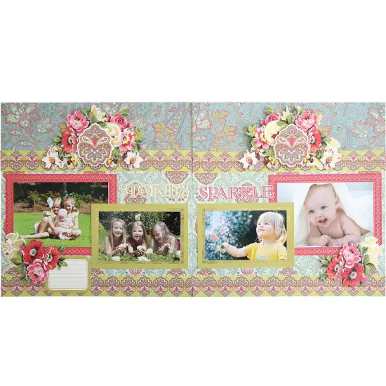 Simply Paisley Scrapbooking Kit with Album {5}