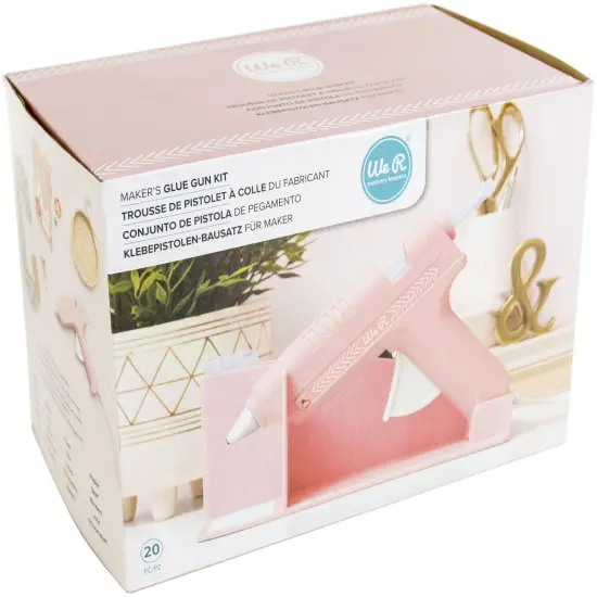 We R Maker's Glue Gun Kit-Pink {3}