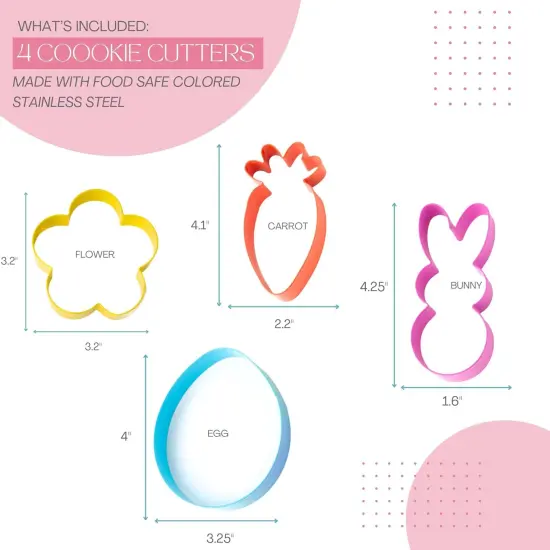 Cookie Cutter Kingdom, Cookie Cutters plus Sprinkles, Baking, Cake Decorarting, Mold for Cakes Biscuits and Sandwiches (Easter) {2}