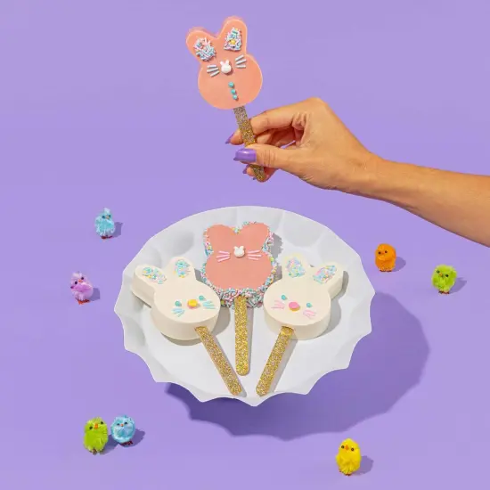 Fancy Sprinkles Limited Edition Easter Pamela Bunny Mold Reusable Silicone, For Baking, Cakesicle & Dessert Decorating {3}