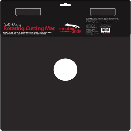 Self Healing Rotating Rotary Cutting Mat 14in x 14in (CGRMATR14) {3}