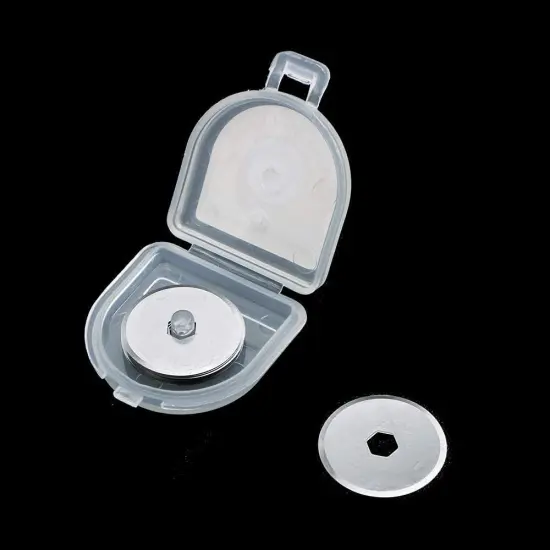 20 Pack 18mm Rotary Cutter Blades Cutting Fabric Paper Quilting Sewing Patchwork Tool {2}