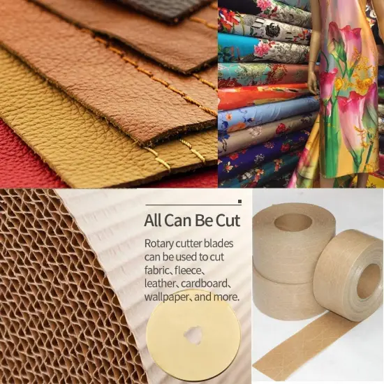 Titanium Rotary Cutter Blades 60mm 10 Pack Replacement Quilting Scrapbooking Sewing Arts Crafts Farbric Paper Cutting Tool {4}