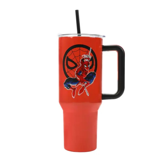 Spider-Man 40oz Red Stainless Tumbler {5}