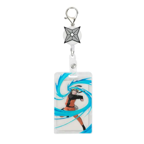 Naruto Figural Rubber Naruto Head Reel Holder Lanyard {1}