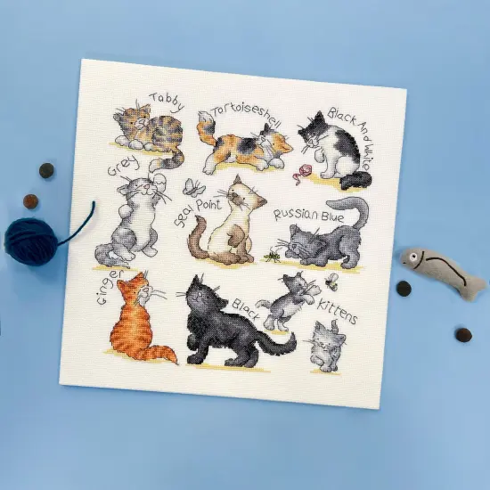 Meow! XKG15 Counted Cross Stitch Kit {2}