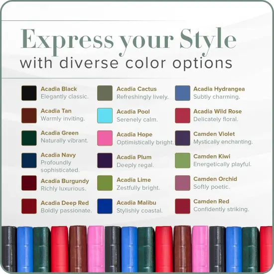 Gallery Leather Large Address Book with Alphabetical Tabs up to 480 records, Leather Notebook Hardcover, Telephone and Address Books - 9x7, Acadia Hope {8}