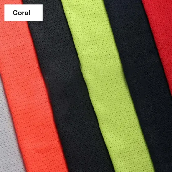 Sport Mesh Poly Spandex Coral {4}
