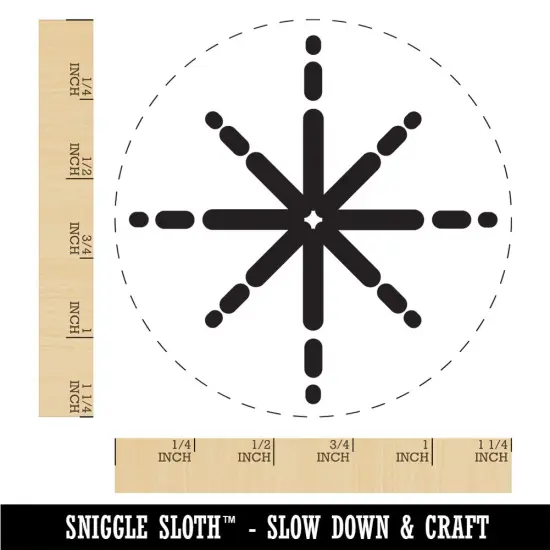 Shiny Sparkle Star Shimmer Glitter Rubber Stamp for Stamping Crafting Planners {1}