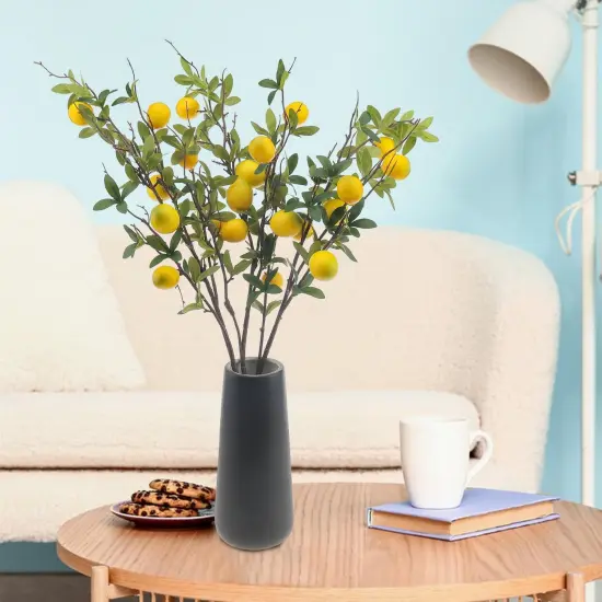 37.4 Inch Artificial Lemon Fruit Branches - 3PCS {2}