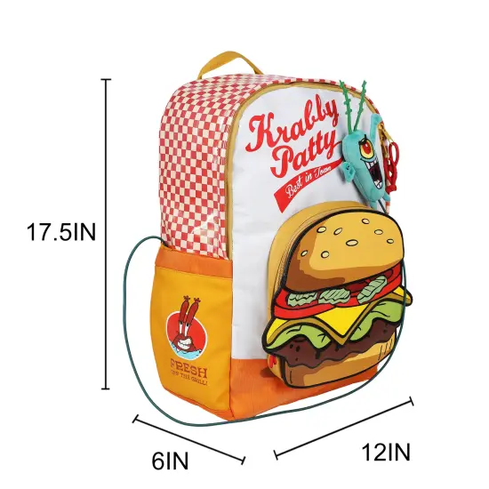 Spongebob Krabby Patty Backpack {3}