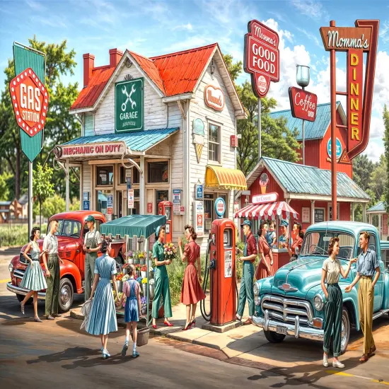 Sunsout Vintage Station 1000 pc Jigsaw Puzzle 42246 {1}