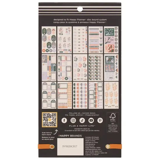 Happy Planner Sticker Value Pack 30/Sheets-Petals and Plans {3}