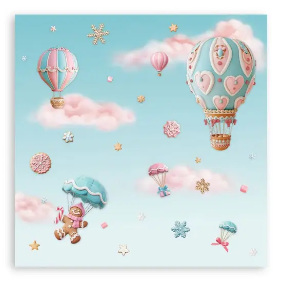 Stamperia Single-Sided Paper Pad 12"x12" 22/Pkg-Candy Christmas {7}