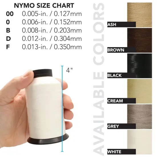 The Beadsmith Nymo Thread - Made of Nylon &ndash; Bead Embroidery & Weaving, Off Loom & Loom Work and DIY Craft Projects {4}