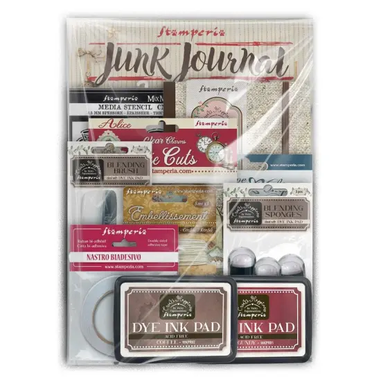 Stamperia Junk Journal With Journal -Alice In Christmas {1}