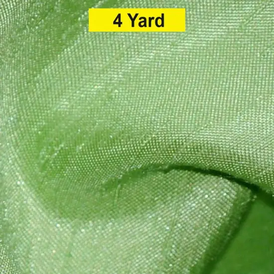 Shantung Satin Fabric Satin Dupioni Silk for Apparel and Garments 60" Wide Lime {1}