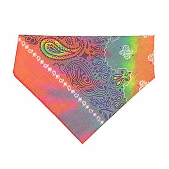 LAT Apparel&reg; Doggie Bandana Tie Dye Paisley -tdp {1}