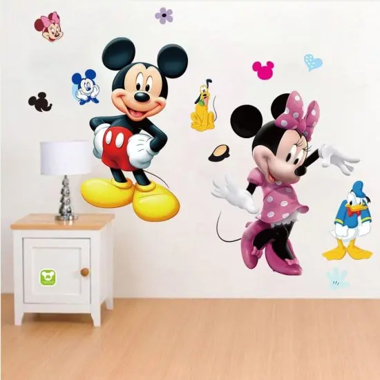 Mouse Wall Decal Kids Room Sticker Cartoon Mural Decor Home {5}