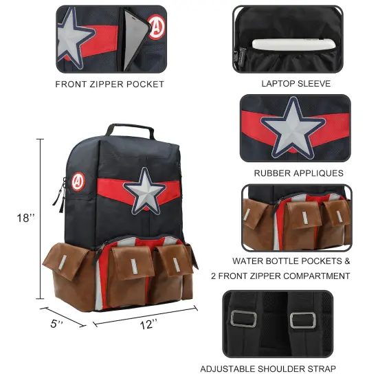 Marvel Captain America Backpack {3}