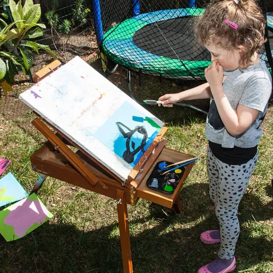 Stretched Canvas, 6x8, 8x10, 10x12, 12x16, 8 Set Artist Canvase Frame Board Panels, 100% Cotton Blank Canvase Oil Acrylic Watercolor Pouring Paint, Acid-Free for Kids & Artists {3}