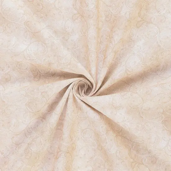 Mook Fabrics Elegance Cotton Fabric [45 in. Wide] - By The Yard Cream {2}