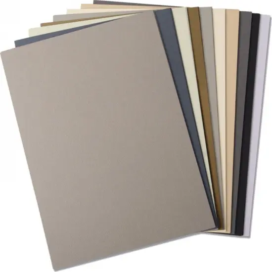 Sizzix Textured Cardstock Sheets A4 60/Pkg-Assorted Colors-Neutrals {3}