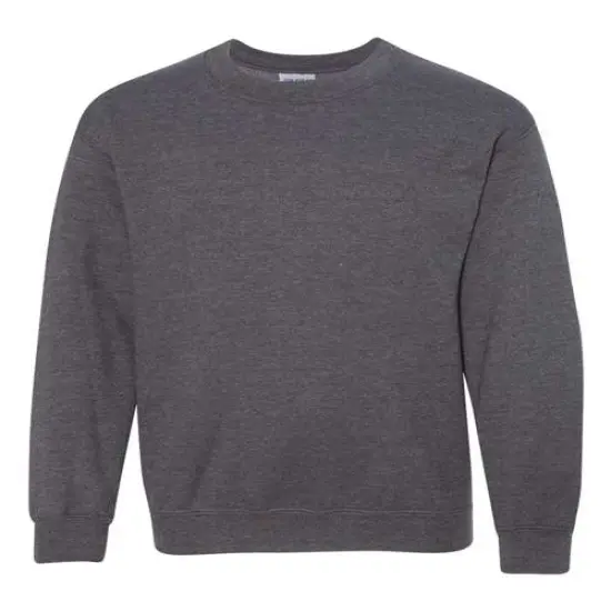 Gildan&reg; Heavy Blend Youth sweatshirt Dark Heather {1}