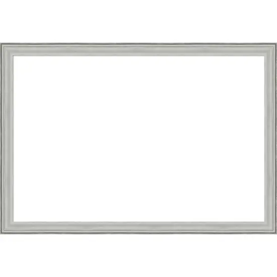 Bel Volto Silver Framed Dry Erase Magnetic Board {1}